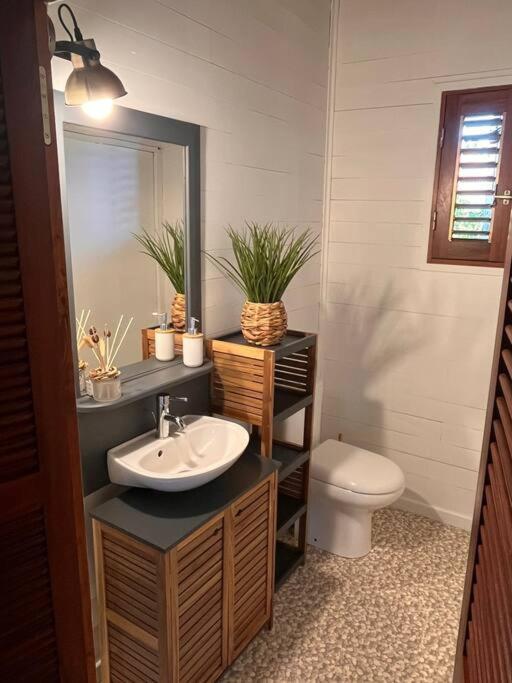 Bungalow Avec Jacuzzi Privatif Villa Sainte-Rose Exterior photo